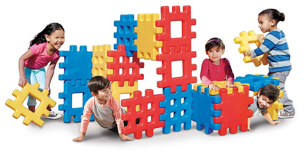 Little Tikes Big Waffle Block Set - 18 pieces
