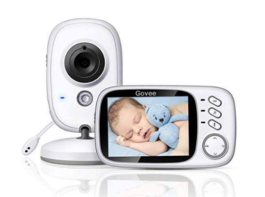 Two way audio video baby monitor