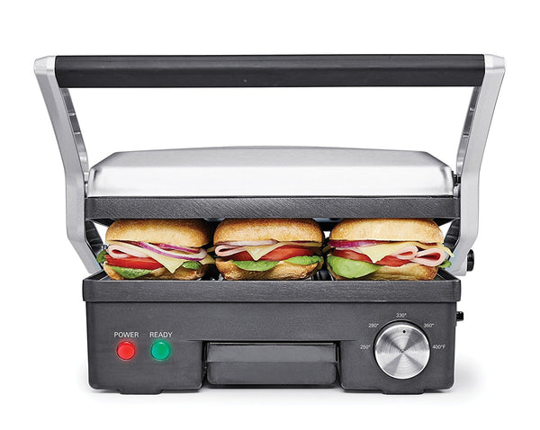 4-in-1 Grill Griddle and Panini Maker