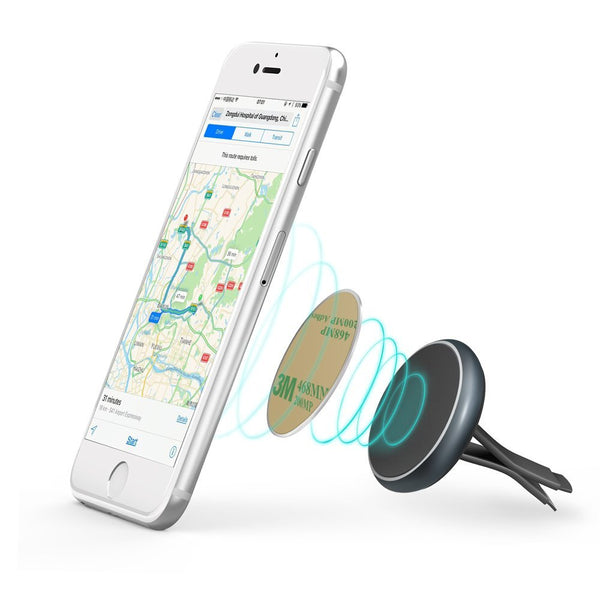 Air vent magnetic car phone holder