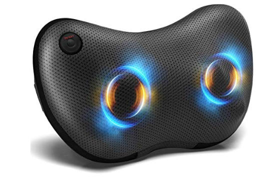 Neck and shoulder massage pillow