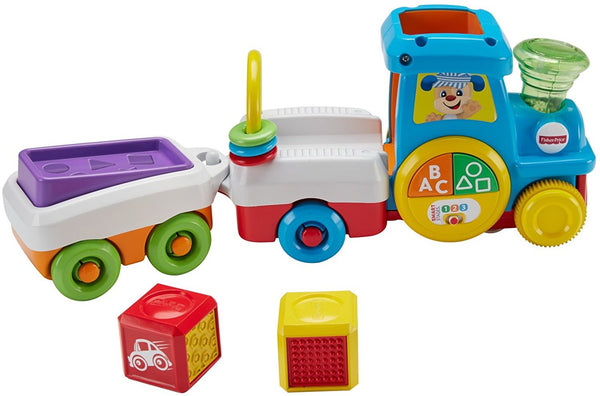 Fisher-Price Laugh & Learn First Words Crawl-Along Train