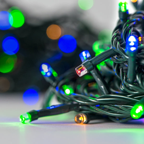 100-LED 30ft Multi-Colored String Lights
