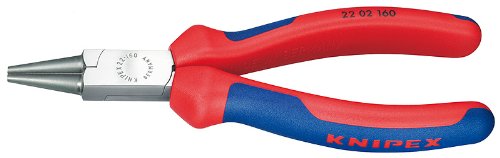 Knipex Tools 6.25" Round Nose Pliers w/ Comfort Grip Handles
