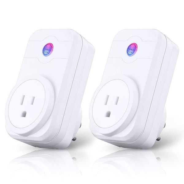 Pack De 2 Tomas Wifi Con Enchufe Inteligente Con Alexa