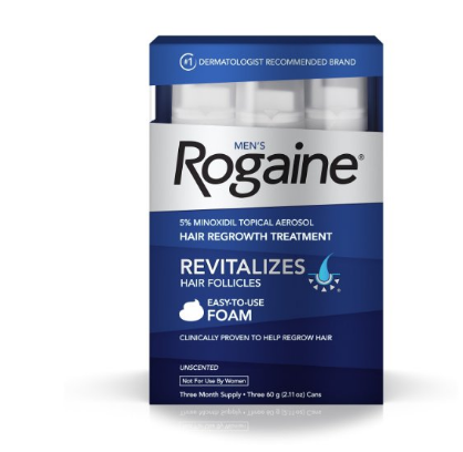 Men's Rogaine Foam, Three Month Supply