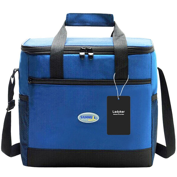 Large insulated cooler bag