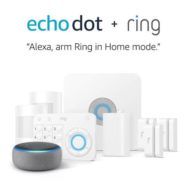 Ring Alarm 8 Piece Kit + Echo Dot