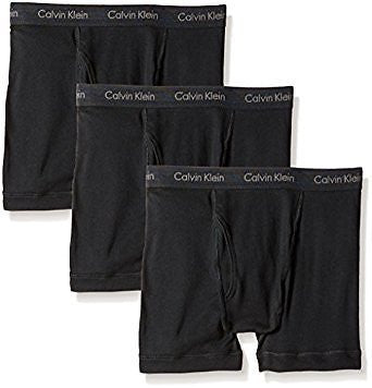 Calvin Klein - Calzoncillos tipo bóxer para hombre, paquete de 3