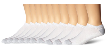 Pack of 10 Hanes Ultimate White Socks
