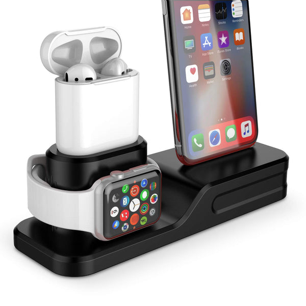 3 in 1 Charging Station For Apple Watch, iPhone And AirPods (4 Colors)