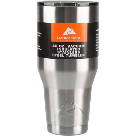 Vaso de acero inoxidable con aislamiento al vacío Ozark Trail de 40 oz