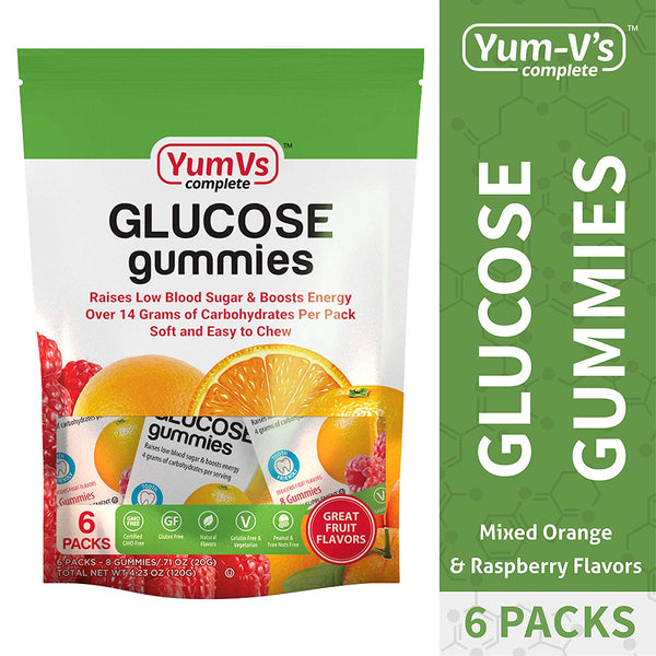 YumVs Gomitas de glucosa kosher completas, sabor a múltiples frutas (48 unidades)