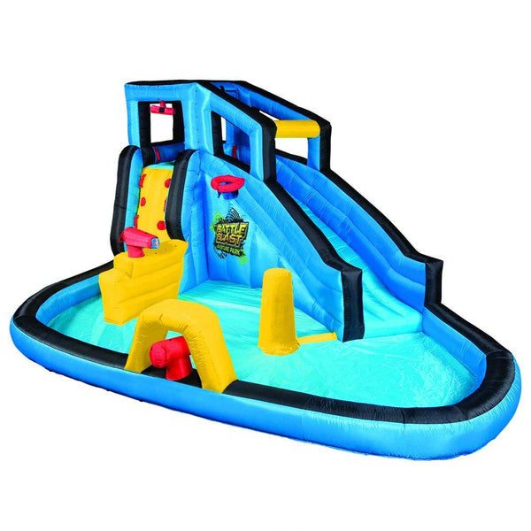 Banzai Battle Blast Adventure Inflatable Water Park