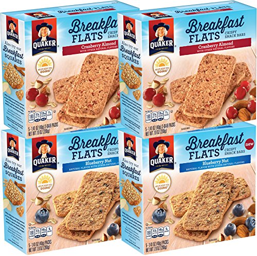 4-Pk of 5-Ct Quaker Breakfast Flats (Variety Pack)