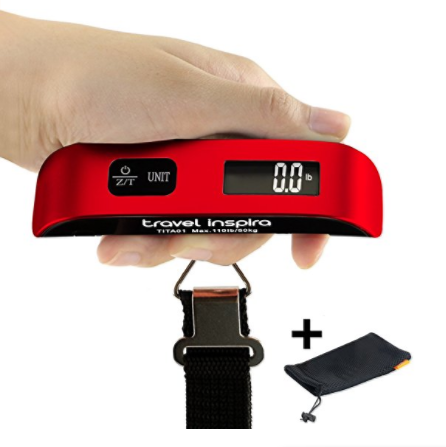 Travel luggage scale