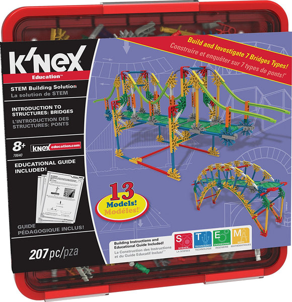 K’NEX Education Bridges Set – 207 Pieces