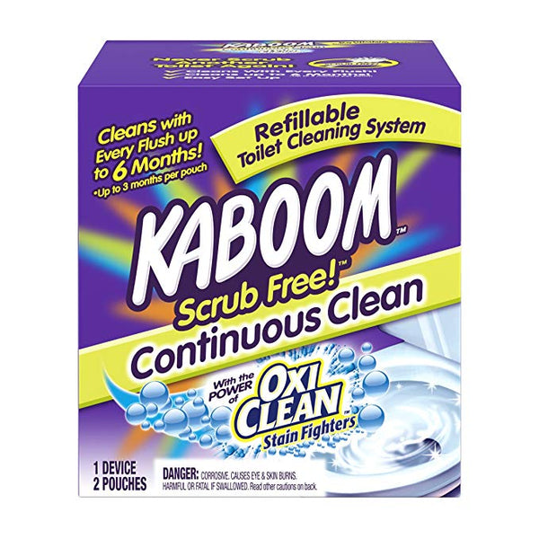 ¡Exfoliante Kaboom gratis! Sistema de limpieza de inodoros