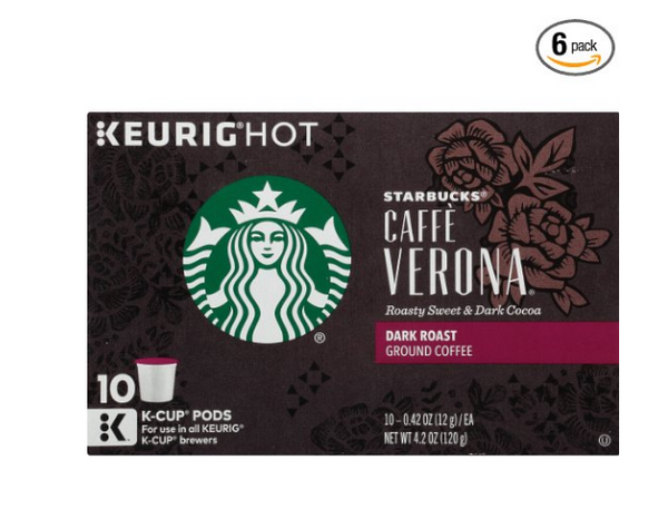 60 Starbucks Caffè Verona, K-Cups