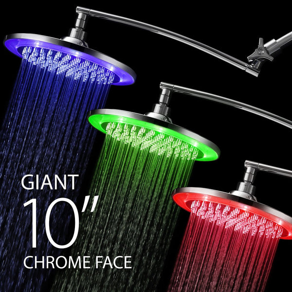 Color Changing LED Shower Head