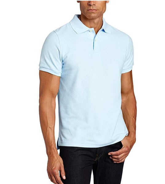 Lee Uniforms Men's Modern Fit Short Sleeve Polo Shirt