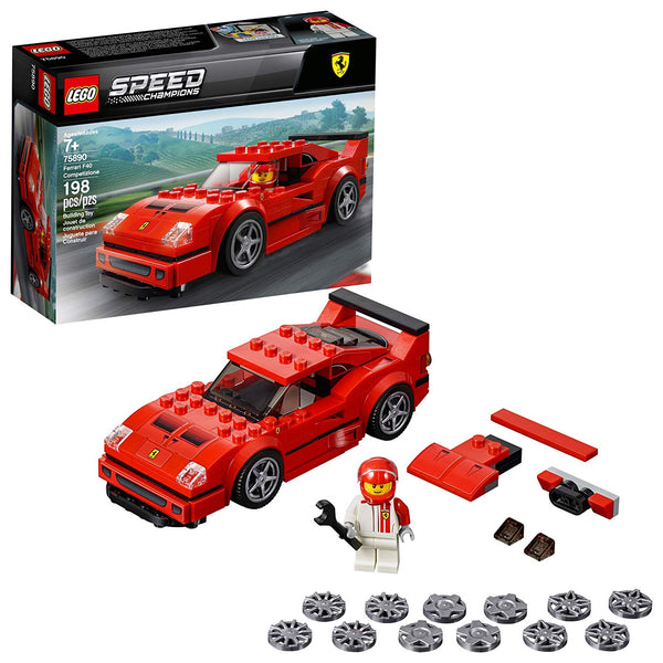 LEGO Speed Champions Ferrari F40 Competizione Building Kit (198 Piece)