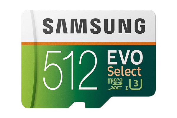 Samsung 512GB Evo Select U3 MicroSD Card