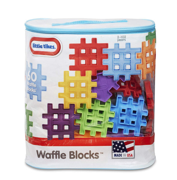 Bolsa para bloques de gofres Little Tikes (60 piezas)