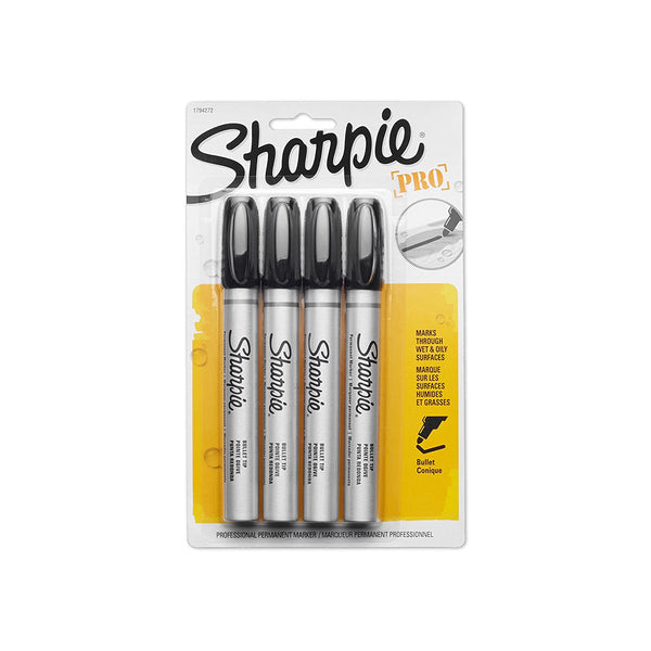 Pack of 4 Sharpie Pro markers