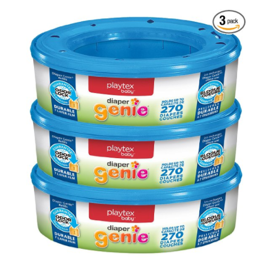 Pack of 810 Playtex Diaper Genie Refills