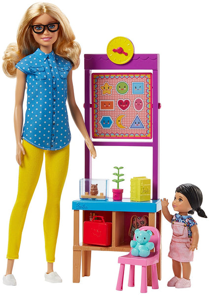 Juego de profesora de carreras de Barbie