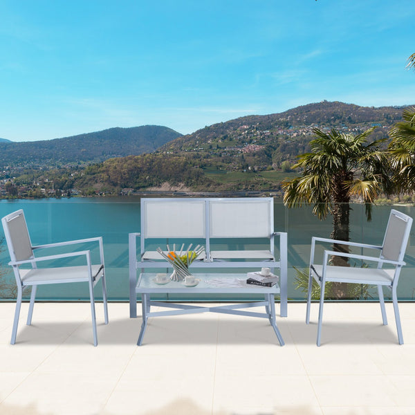 4 piece outdoor patio set