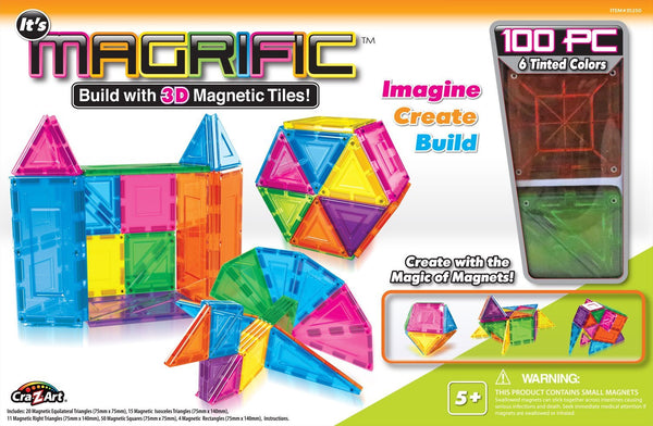 Magnífico juego magnético Cra-Z-Art (100 piezas)