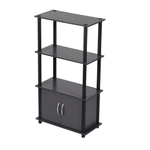 Estante de almacenamiento de gabinete Home Basics de 4 niveles