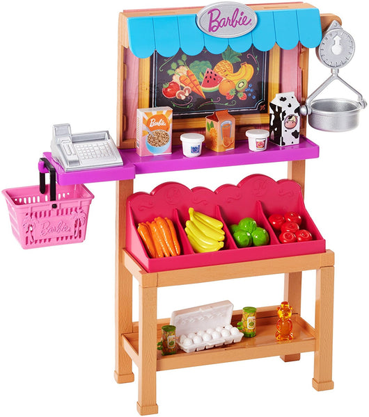 Juego de comestibles de Barbie