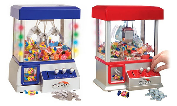 The Claw Candy and Toy Machine with LED Lights and Music