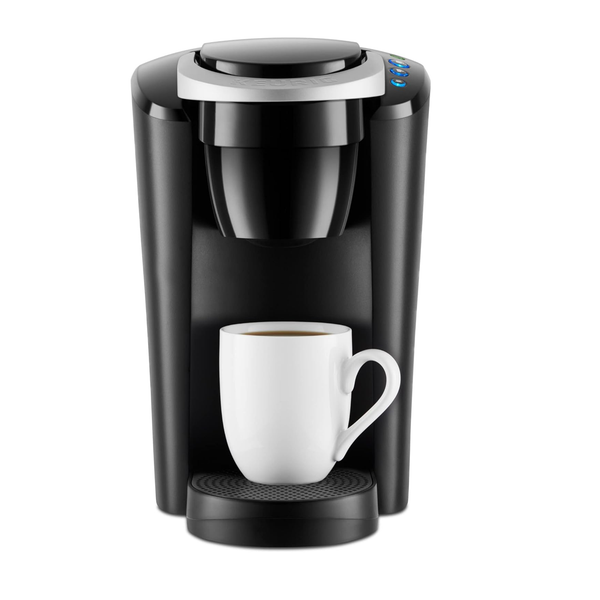 Cafetera Keurig K-Compact de cápsulas K-Cup de una sola porción, negra, prepara 6-10 oz. Tazas