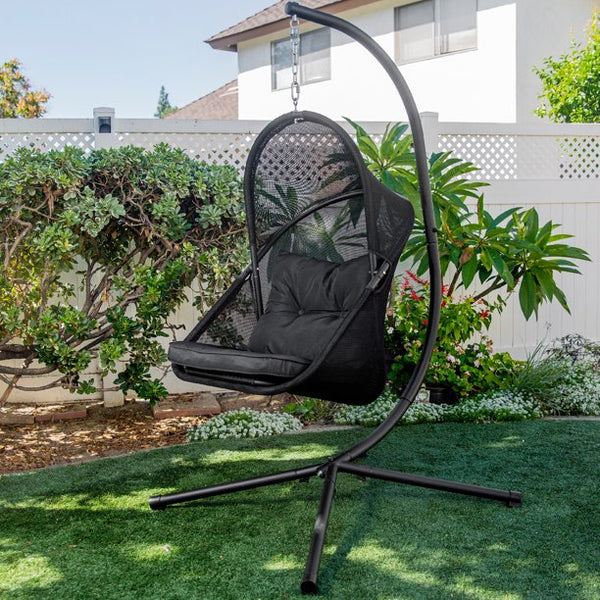 Silla tipo huevo colgante plegable (3 colores)