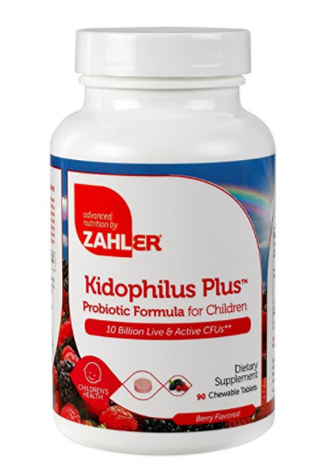 Fórmula Zahler Kidophilus Plus Acidophilus para niños