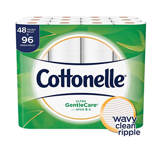 48 Double Rolls (96 Regular Rolls) Cottonelle Toilet Paper