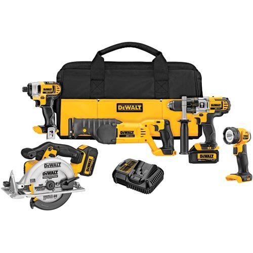 Kit combinado premium de 5 herramientas DEWALT 20V MAX