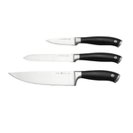 Henckels Juego de cuchillos de cocina Elite forjados de 3 piezas, diseño alemán