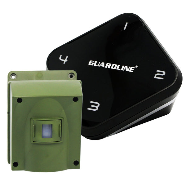 1/4 Mile Long Range Wireless Driveway Alarm Outdoor Weatherproof Motion
