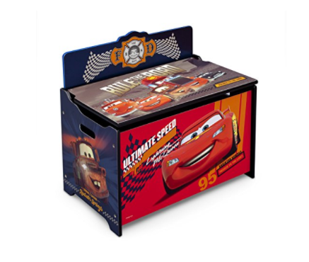 Delta Children Deluxe Toy Box, Disney/Pixar Cars