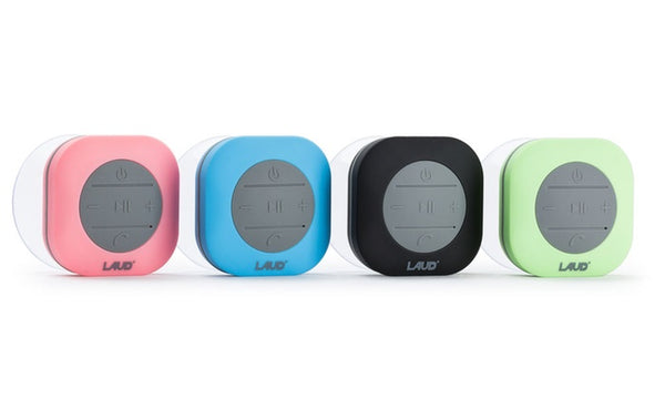 Altavoz de ducha portátil resistente al agua con Bluetooth Laud