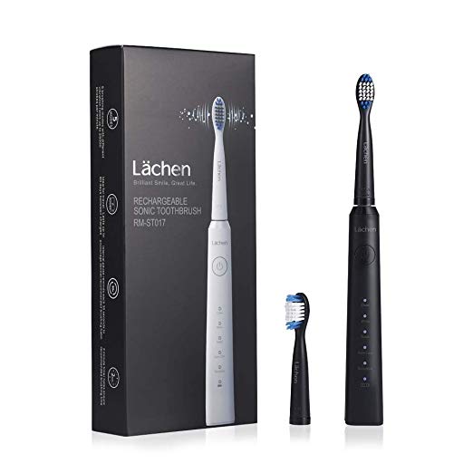 Cepillo de dientes eléctrico recargable de 5 modos (2 colores)