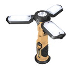 Luz de trabajo plegable LED portátil EverStart Maxx de 600 lúmenes con entrada/salida de alimentación USB