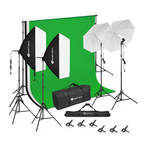 Photography Background Support System Umbrellas Softbox Continuous Lighting Kit