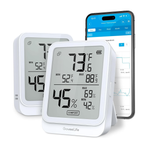 2-Pack GoveeLife H5104 Bluetooth Room Temperature Monitor with App Alert