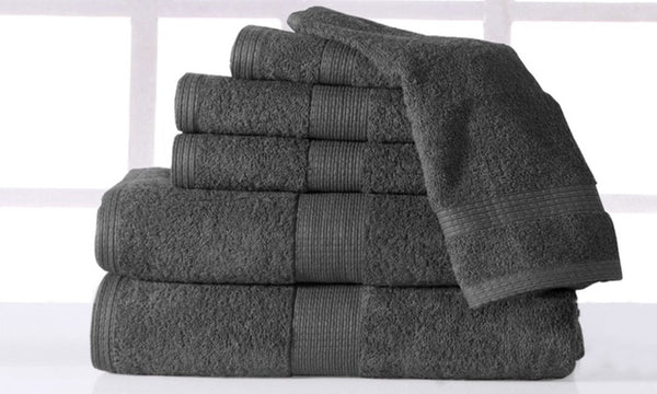 Casa Platino Plush Low-Twist Cotton Bath Towel Set